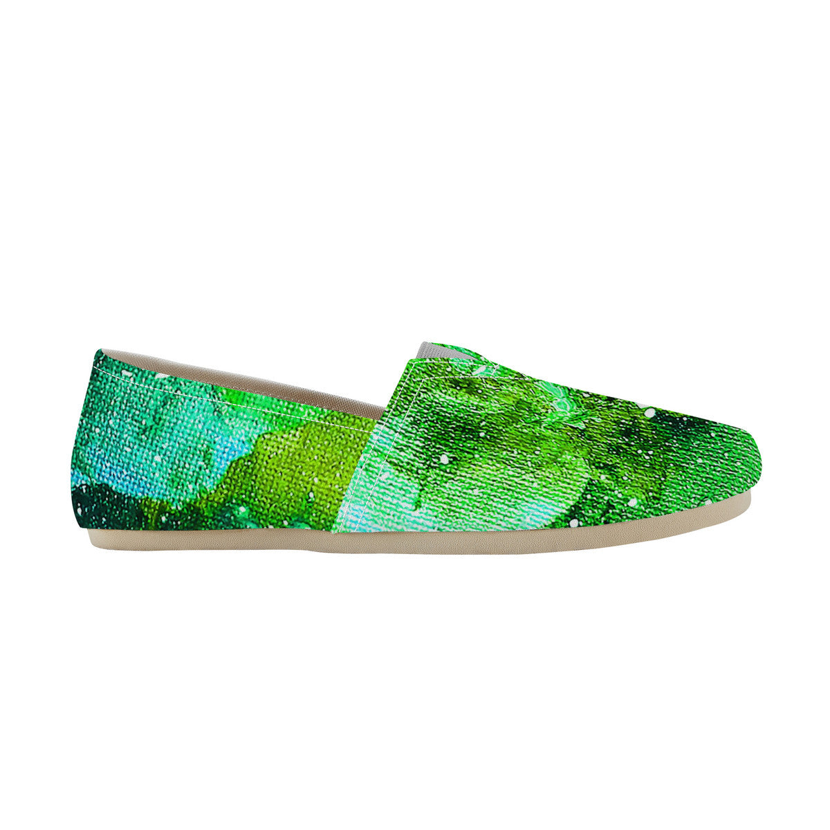 Galactic Love Canvas Flats