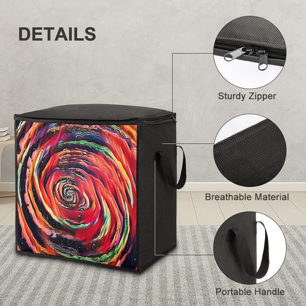 Galactic Rabbit Hole 2 Storage Bag with Zipper