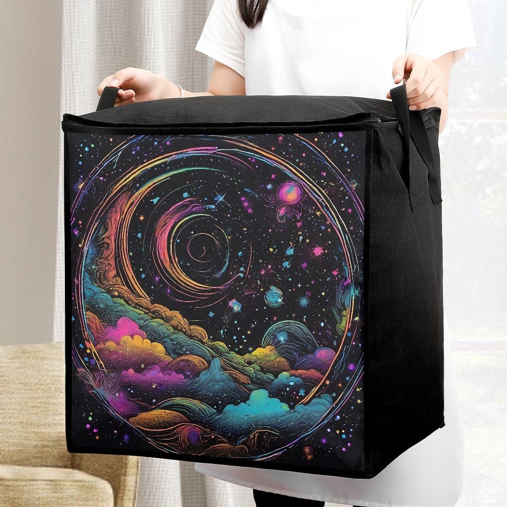 Psychedelic Space 2 Storage Bag with Zipper