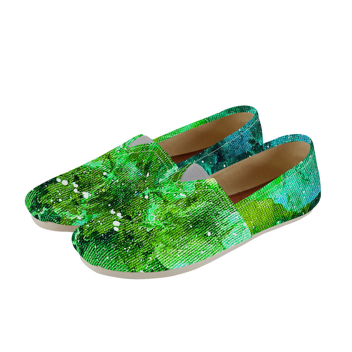 Galactic Love Canvas Flats