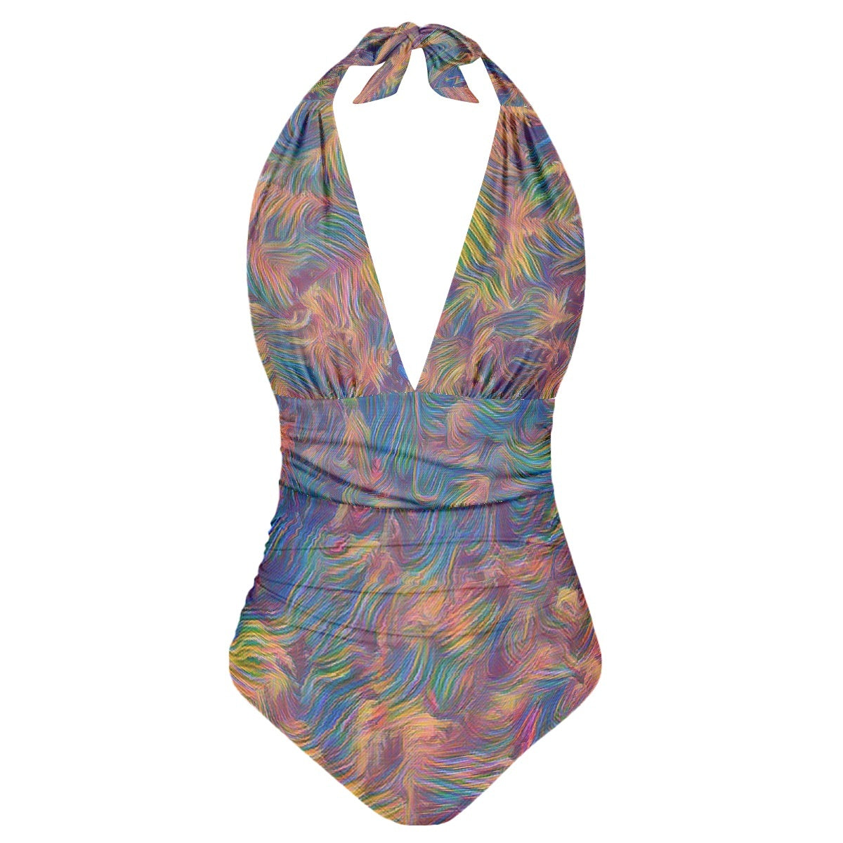 Colorful Whispers Women's One-Piece Swimsuit