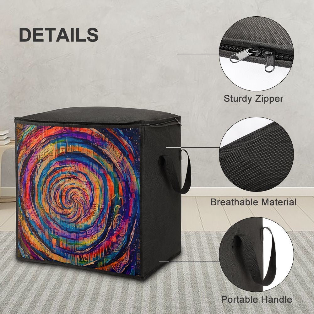 Galactic Whirlpool 3 Storage Bag with Zipper