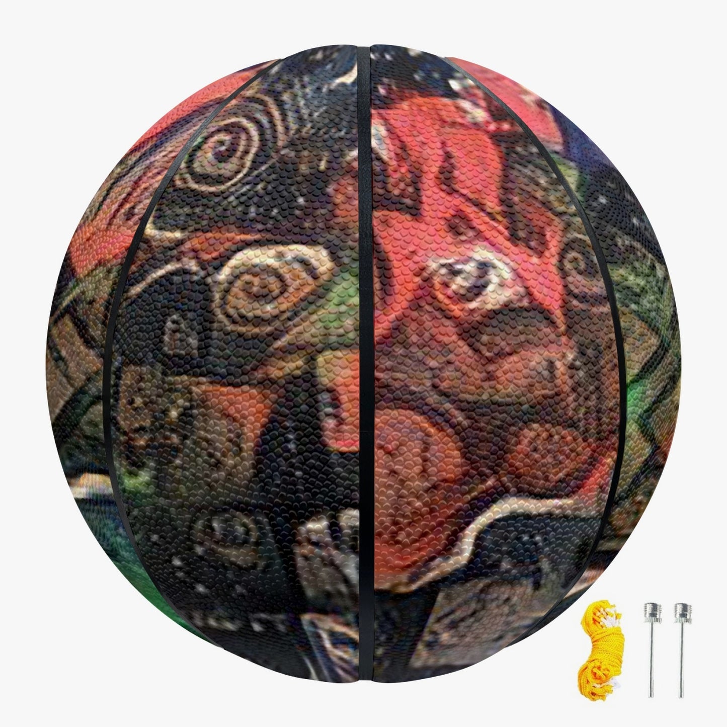 Space Storm Basketball - Eight - Panel Printed