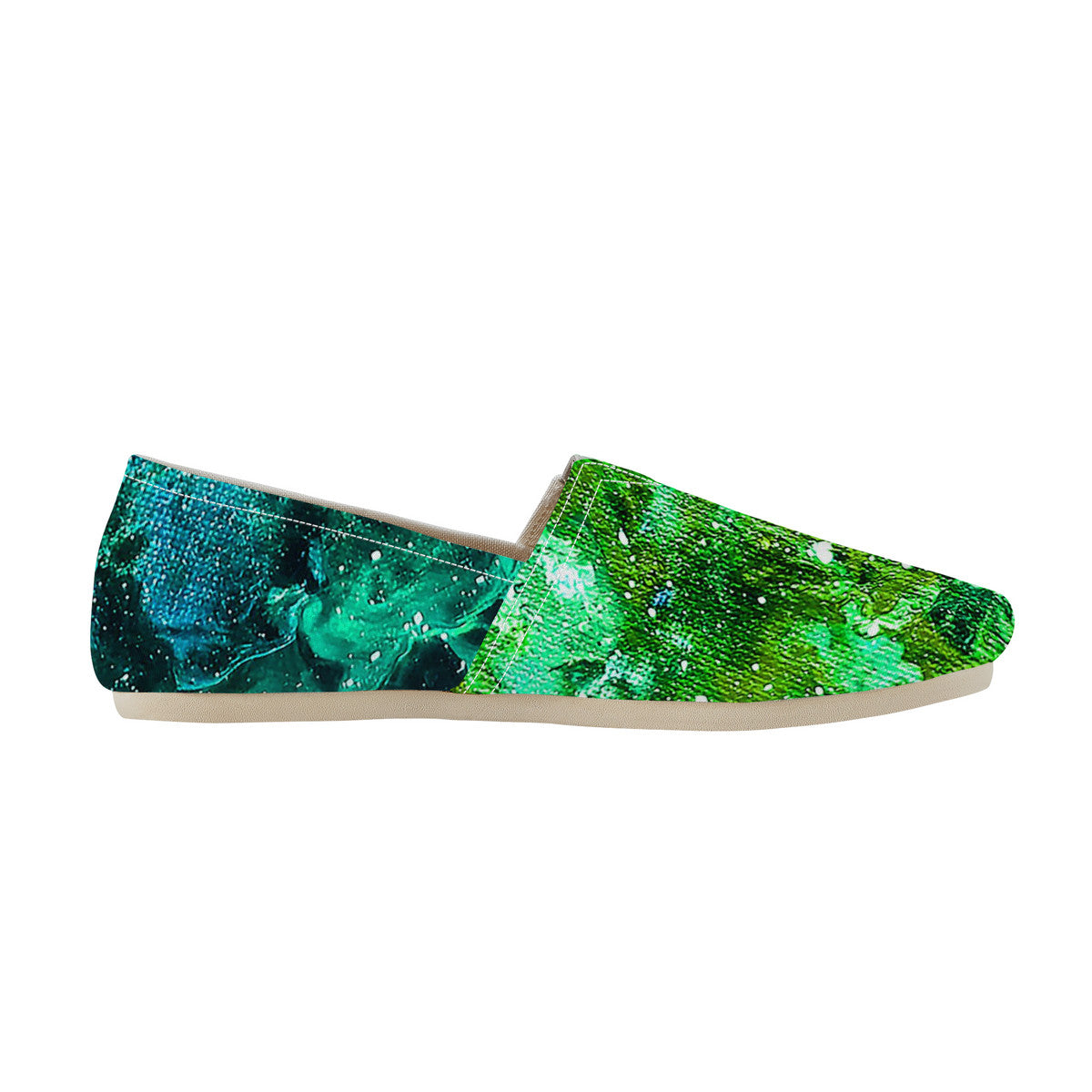 Galactic Love Canvas Flats