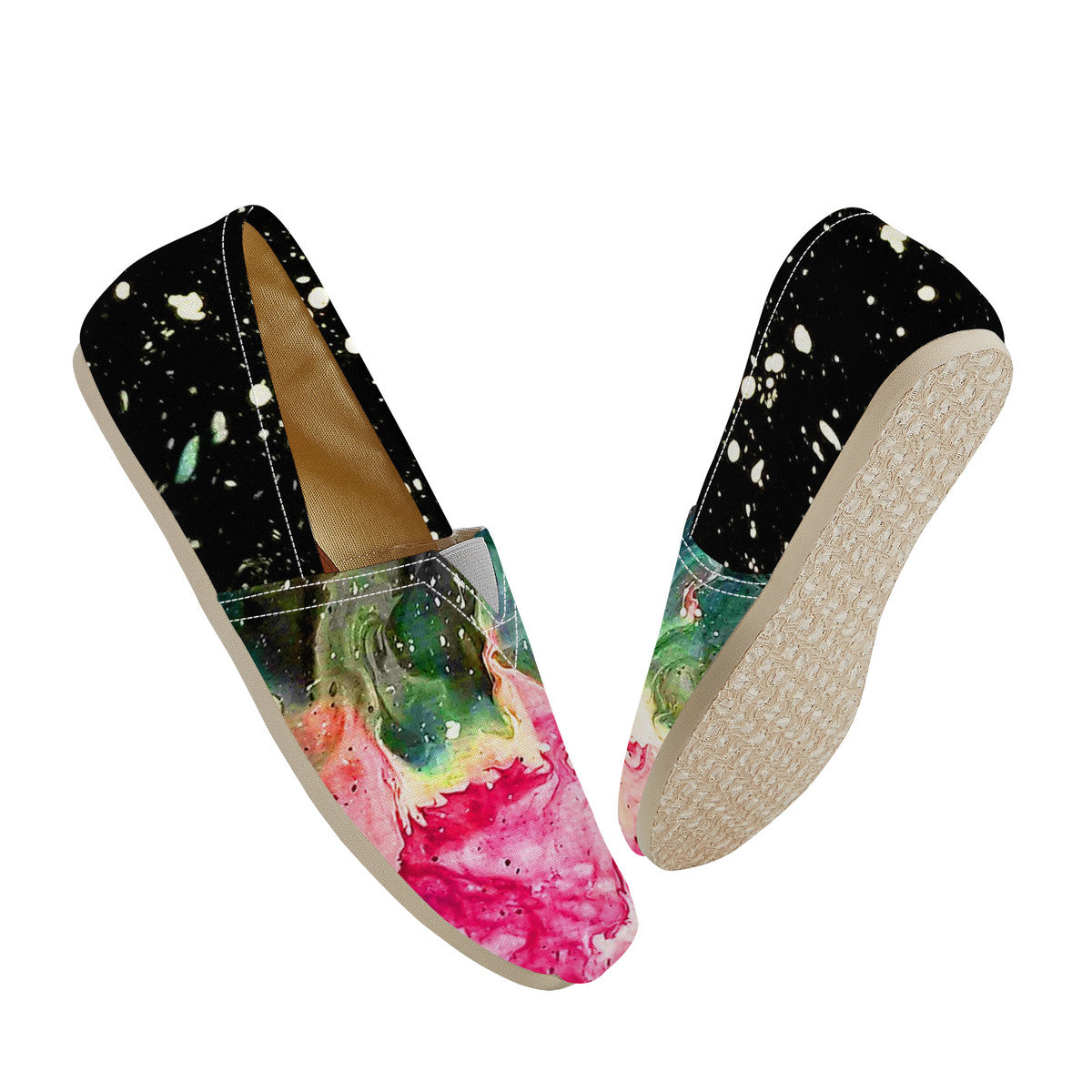 Galactic Fire Canvas Flats
