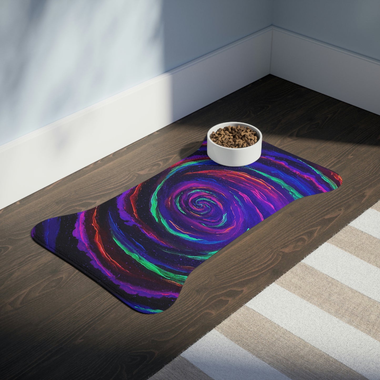 Galactic Rabbit Hole Pet Feeding Mats
