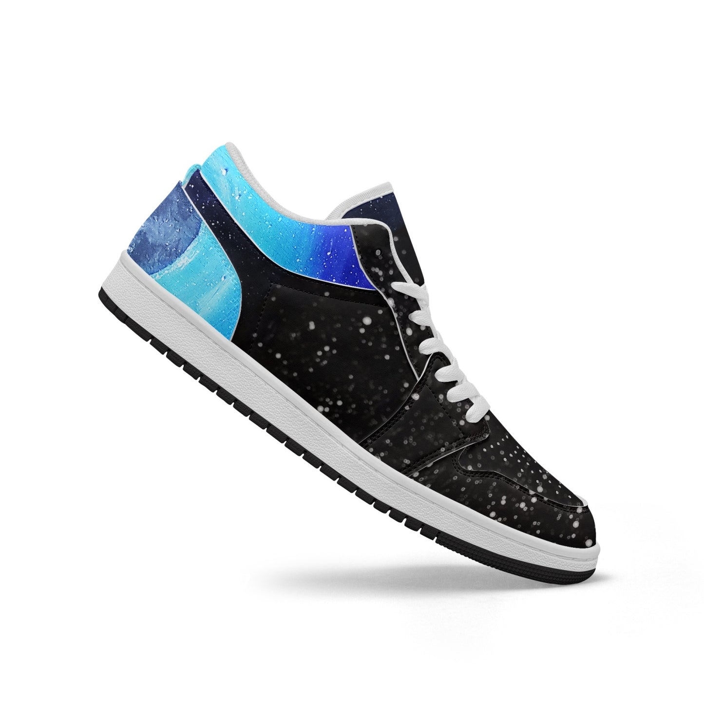 Moonshine and Magic Low-Top AJ1 Leather Sneakers