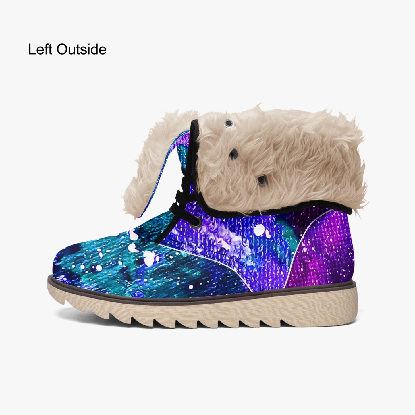 Galactic Cotton-pad Fur Lining Boots