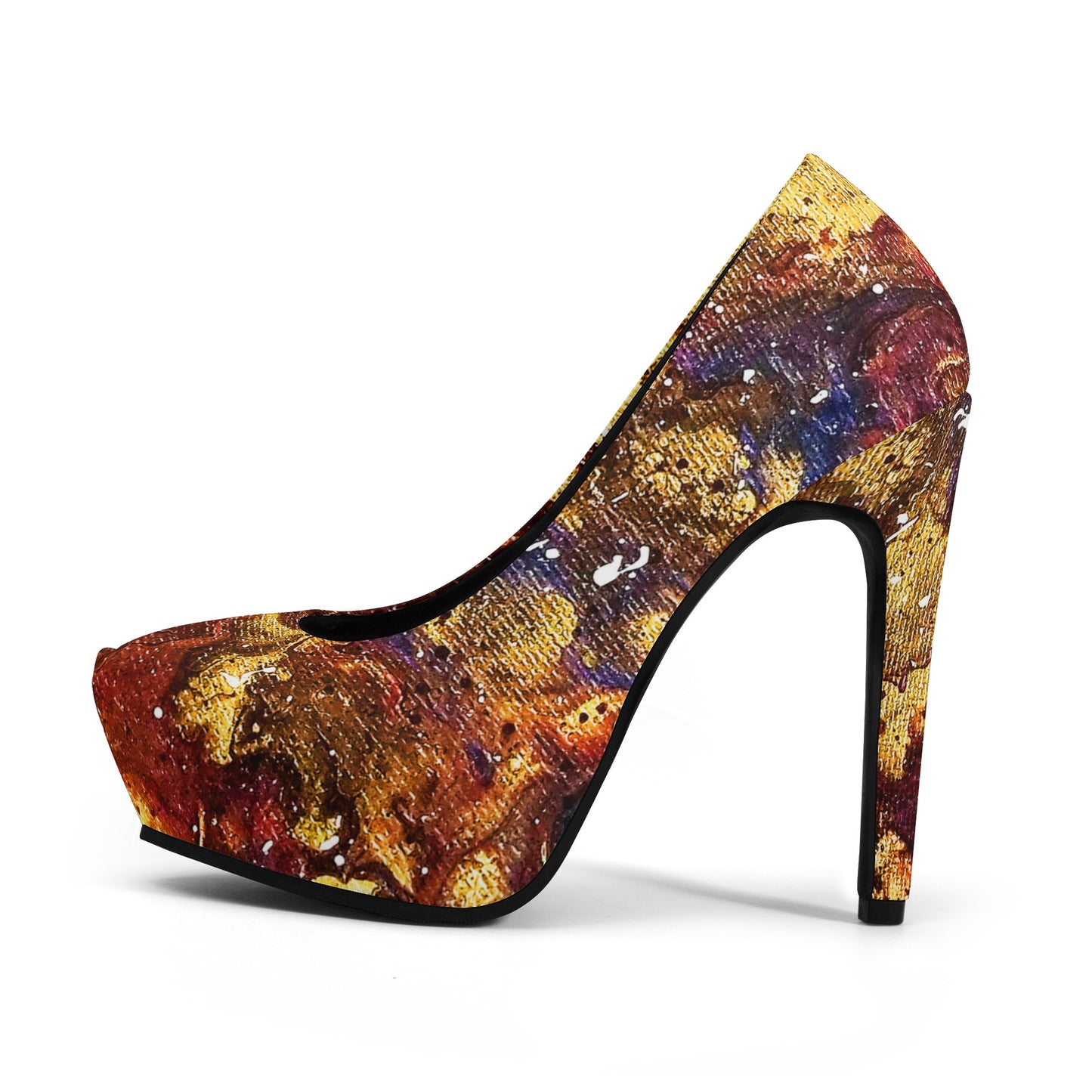Heaven Meets Universe Women Platform Pumps 5 Inch High Heels