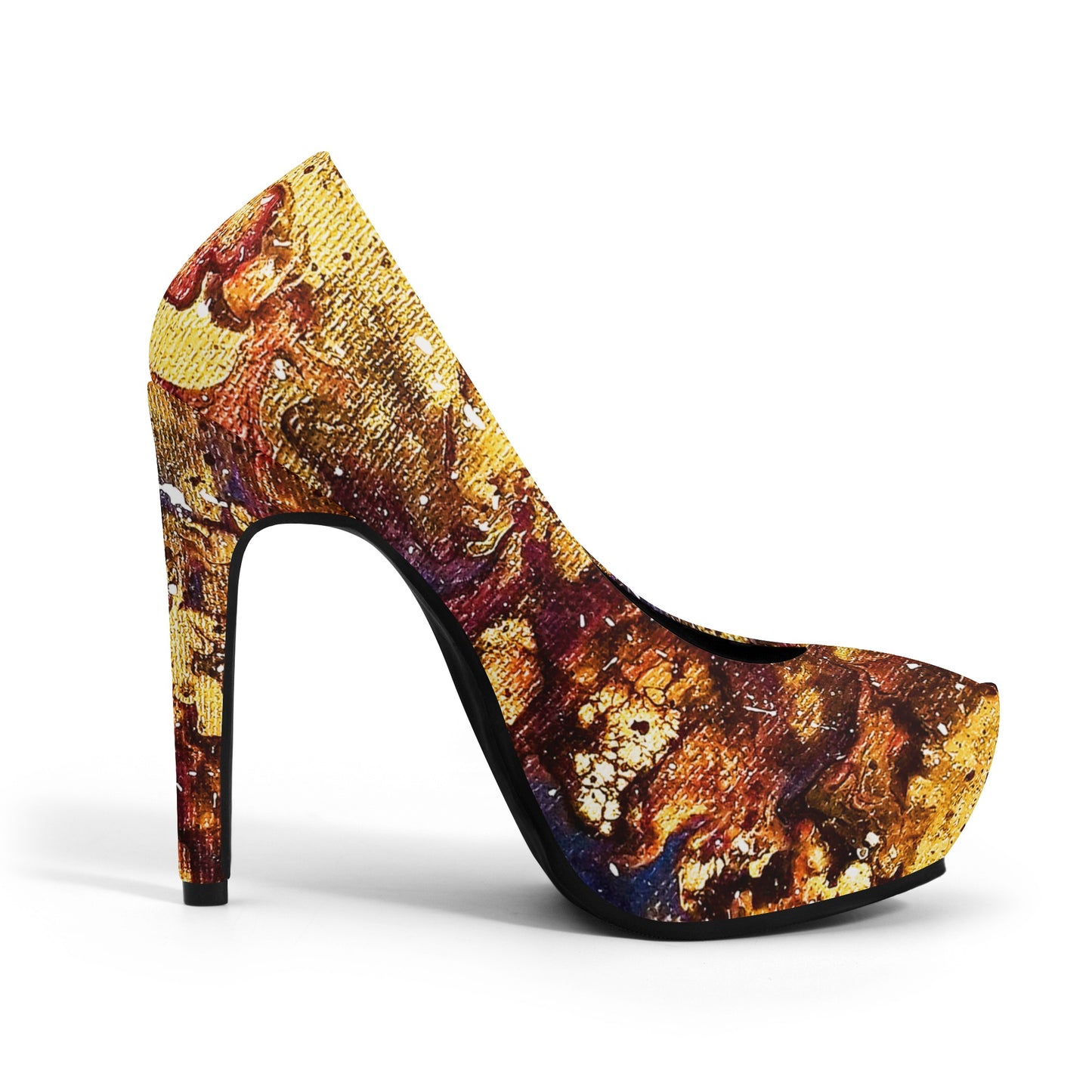 Heaven Meets Universe Women Platform Pumps 5 Inch High Heels