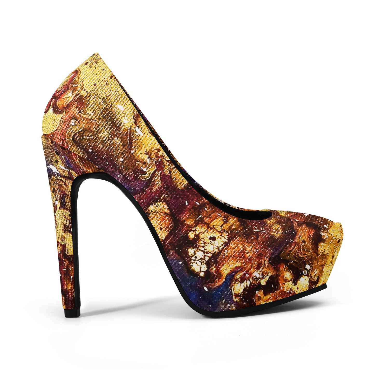 Heaven Meets Universe Women Platform Pumps 5 Inch High Heels