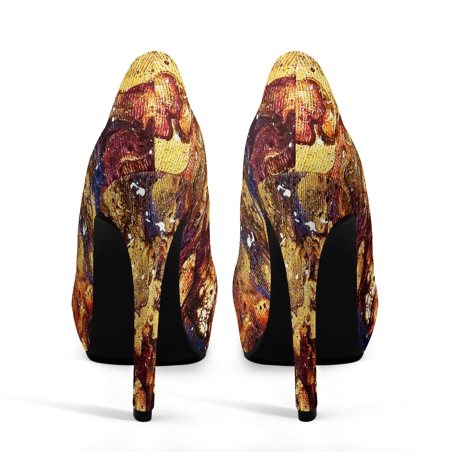 Heaven Meets Universe Women Platform Pumps 5 Inch High Heels