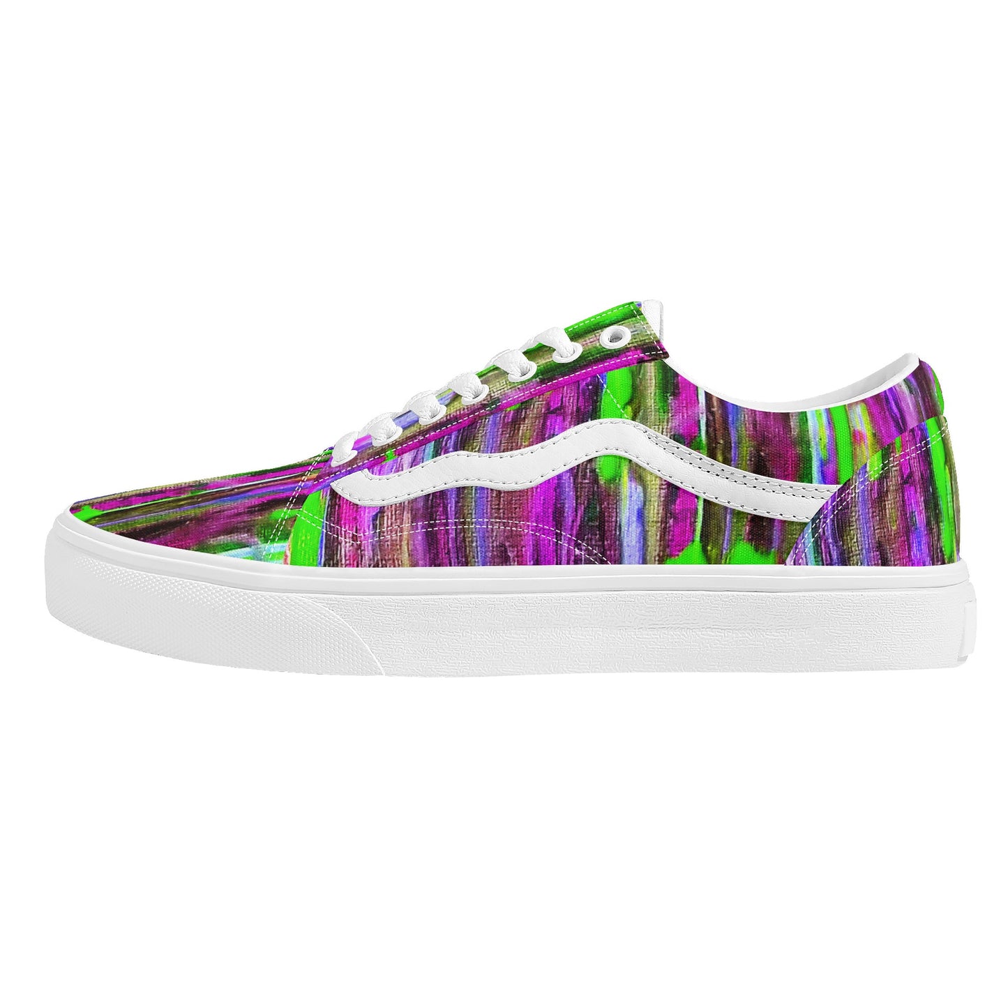 Rainbow drip Mens Low Top Sneakers