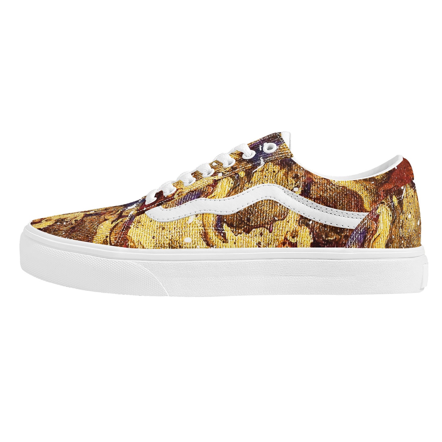 Heaven Meets Universe Mens Low Top Sneakers