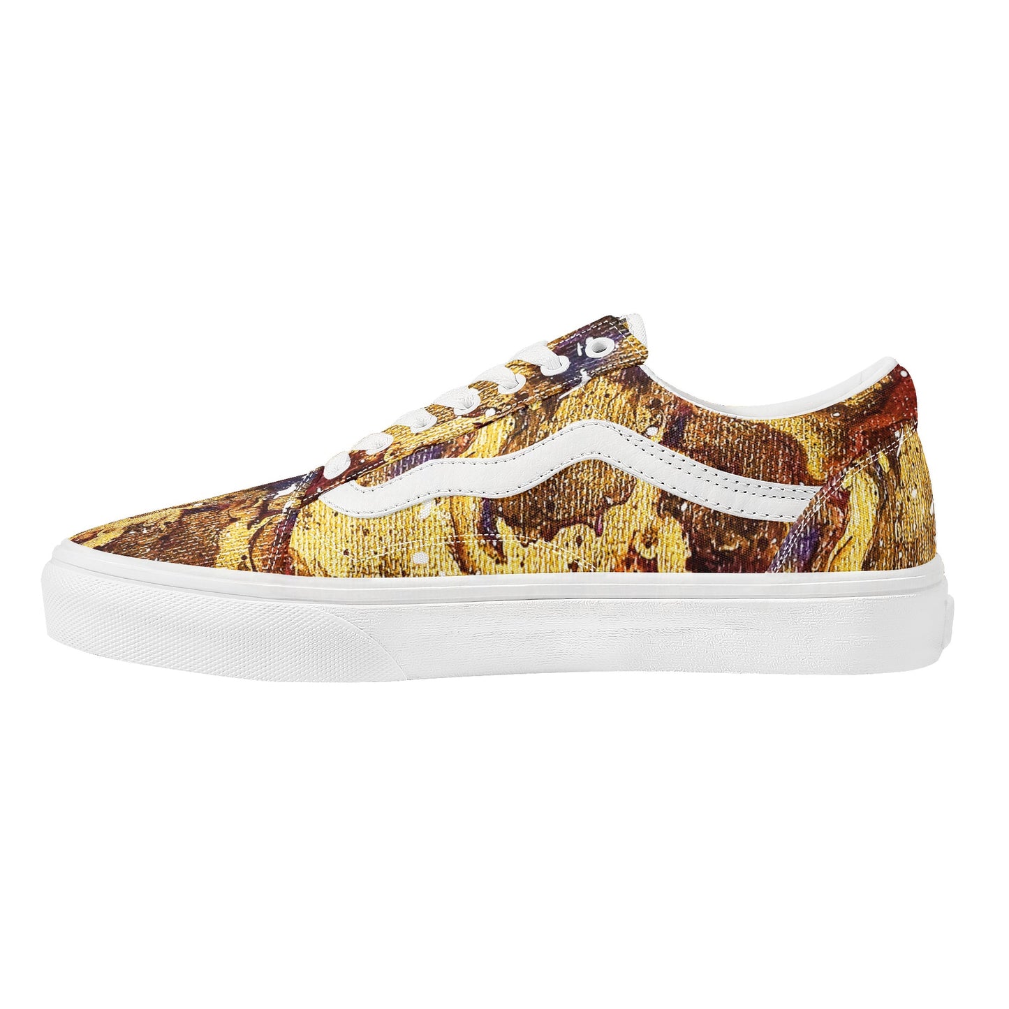 Heaven Meets Universe Mens Low Top Sneakers