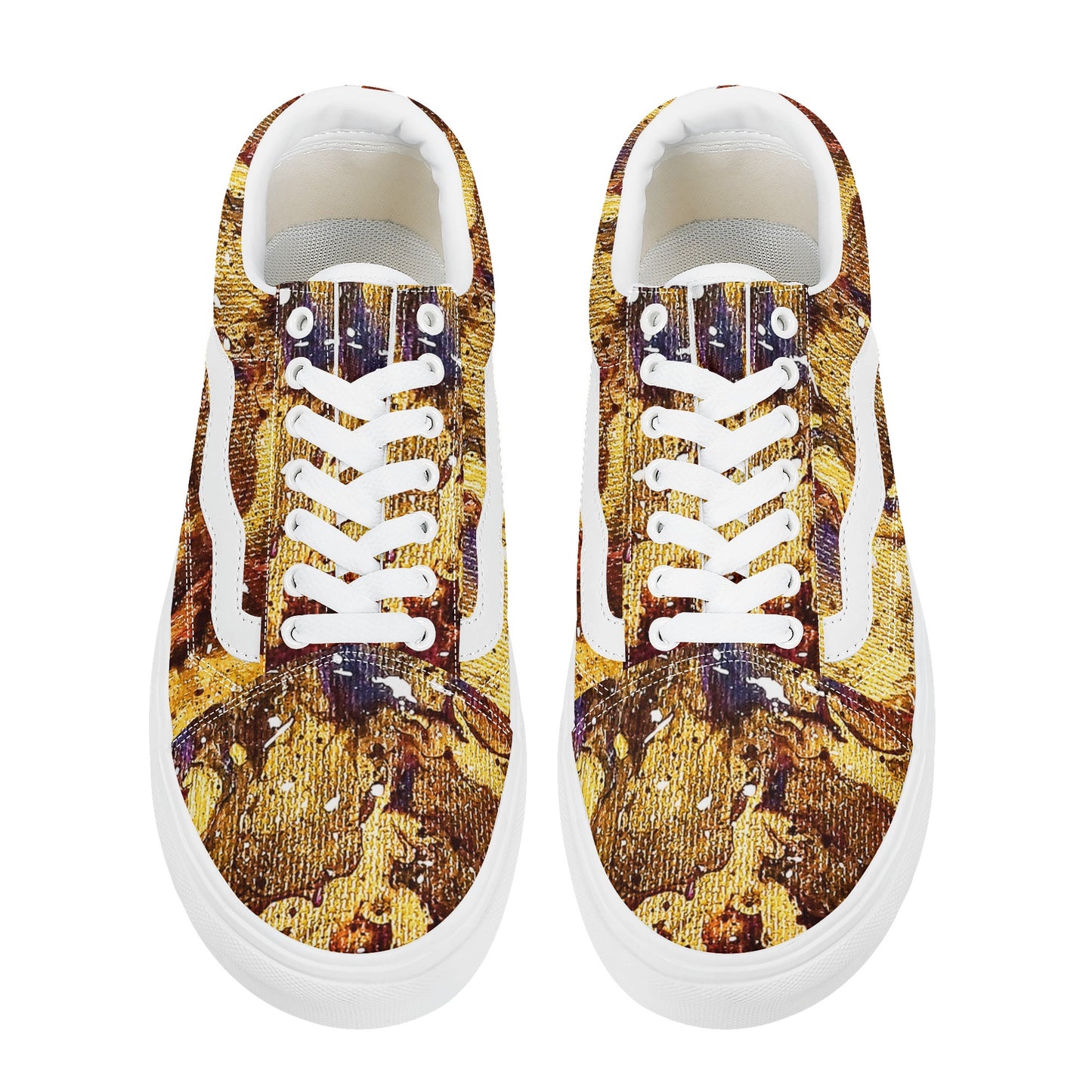 Heaven Meets Universe Mens Low Top Sneakers