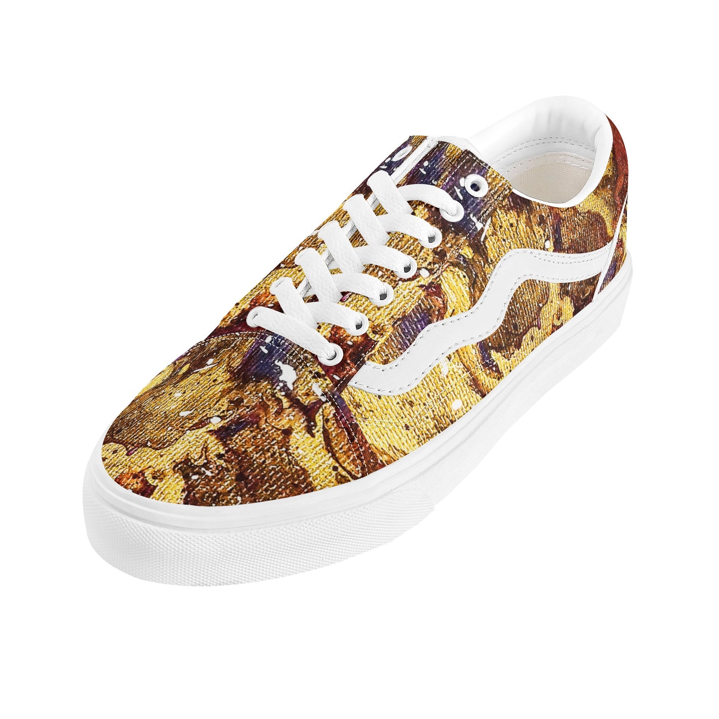 Heaven Meets Universe Mens Low Top Sneakers