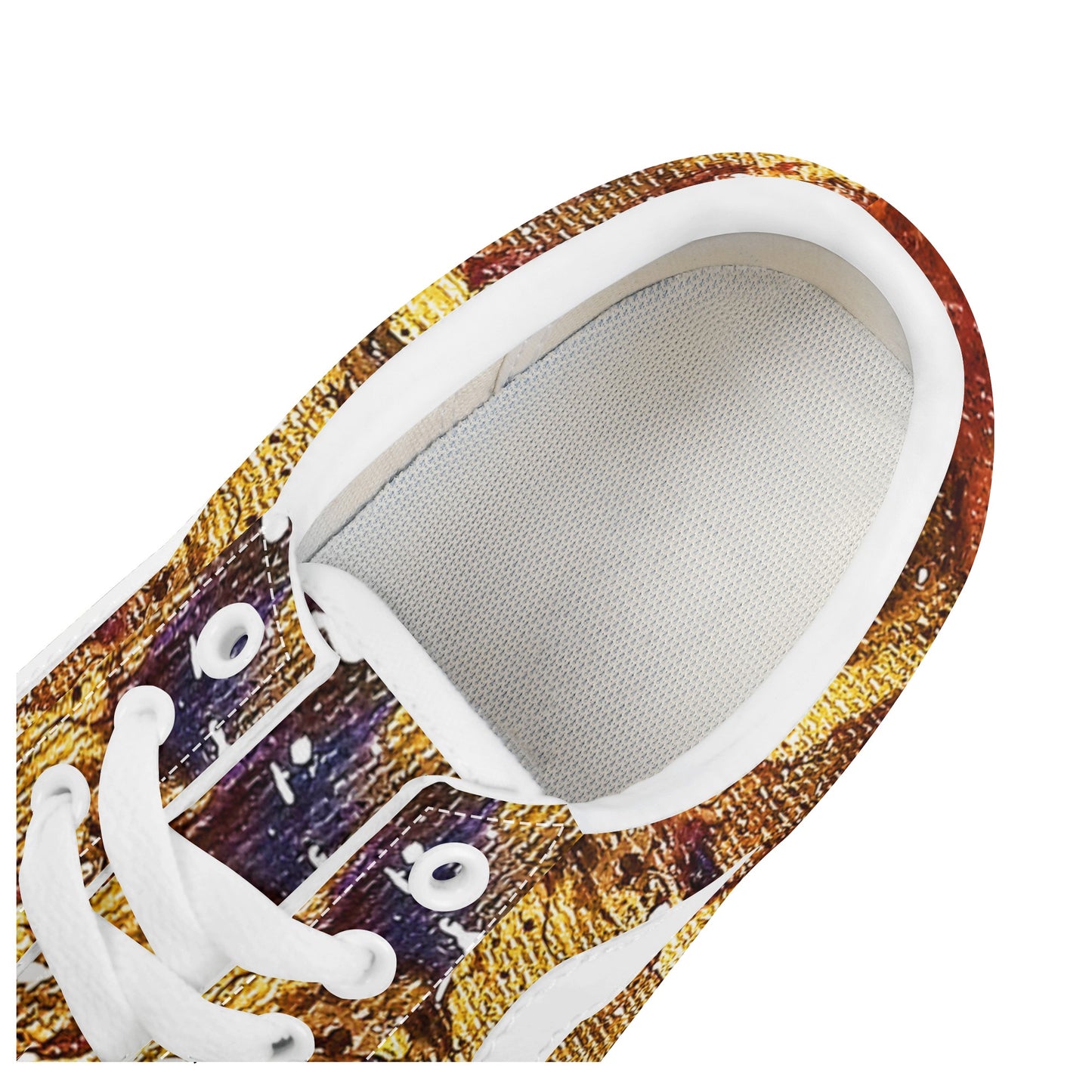 Heaven Meets Universe Mens Low Top Sneakers