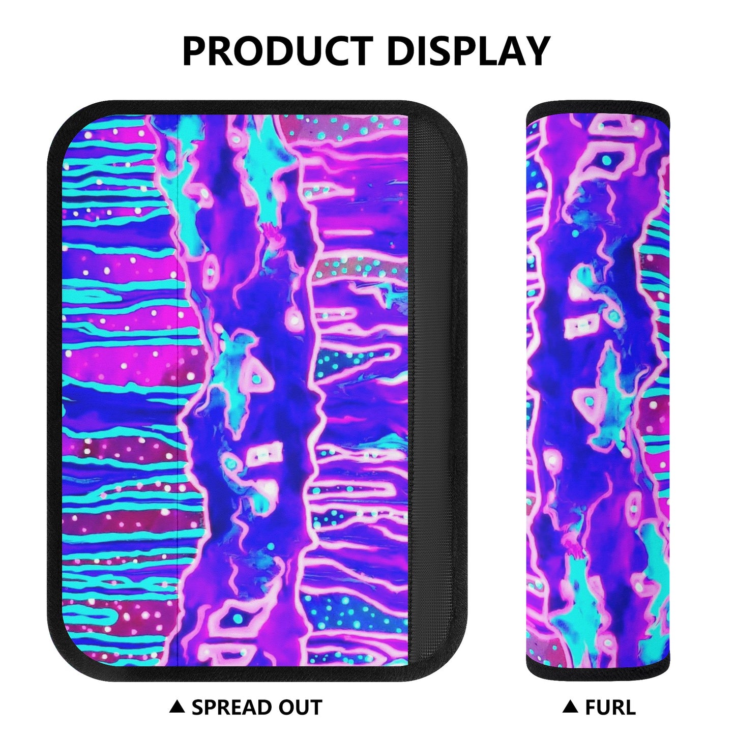 Mystic Cave Car Seat Belt Covers