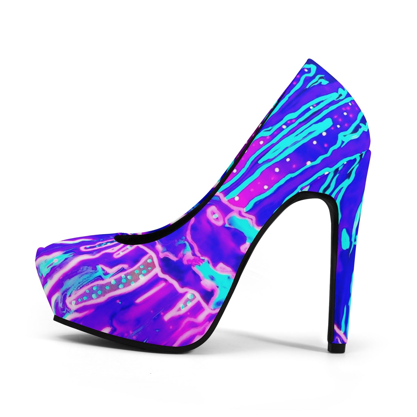 Mystic Cave Women Platform Pumps 5 Inch High Heels