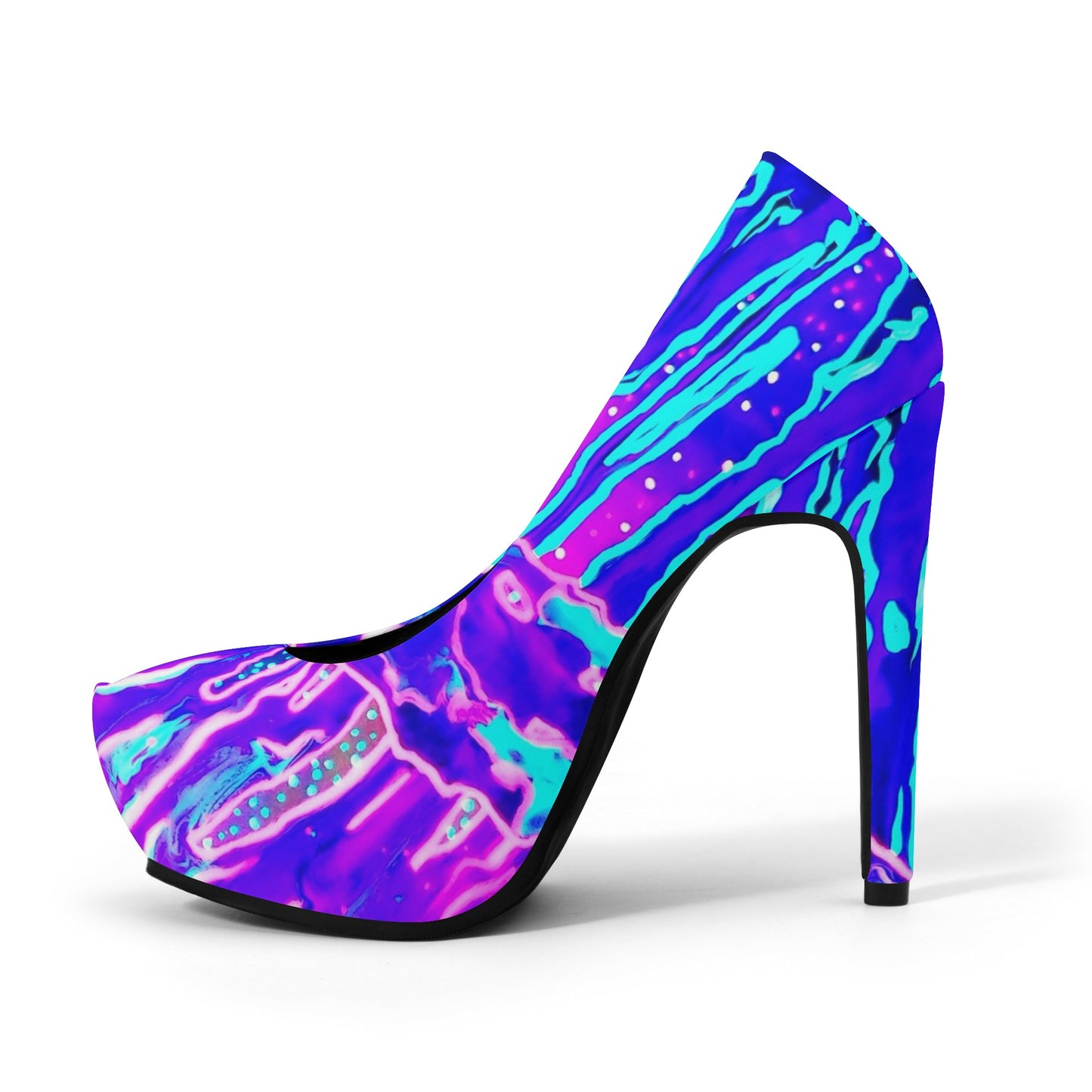 Mystic Cave Women Platform Pumps 5 Inch High Heels