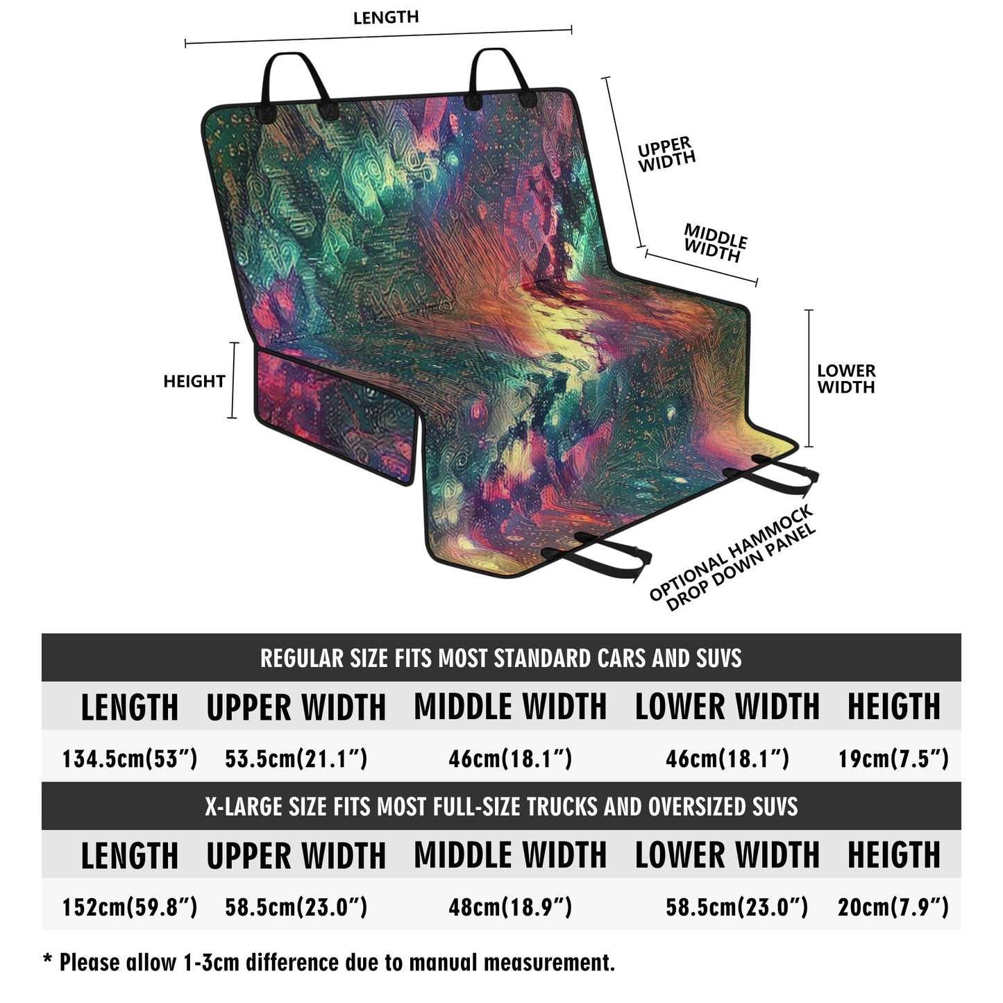 Imagined Car Pet Seat Covers