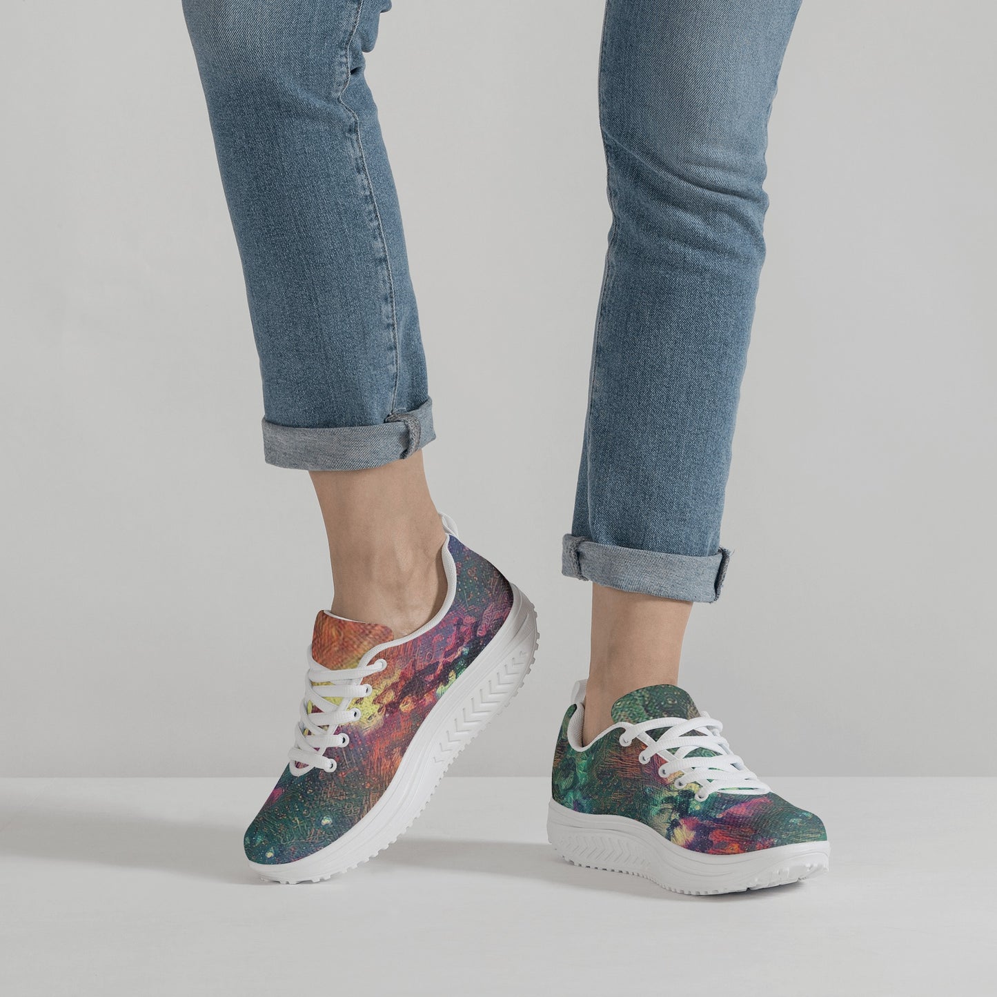 Imagined Mesh Rocking Shoes