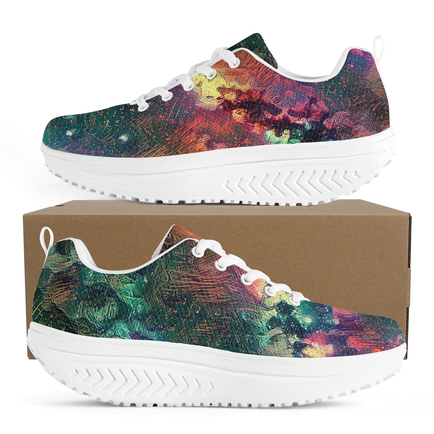 Imagined Mesh Rocking Shoes