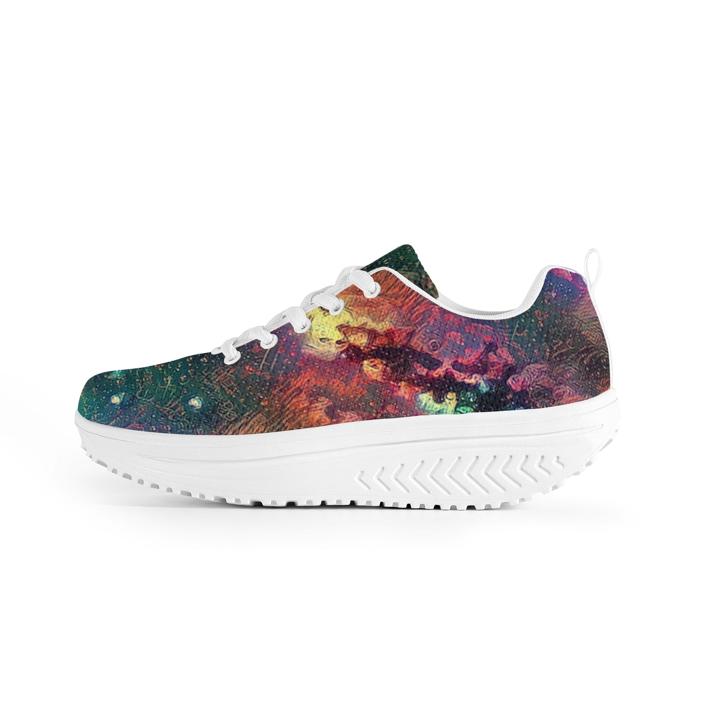 Imagined Mesh Rocking Shoes