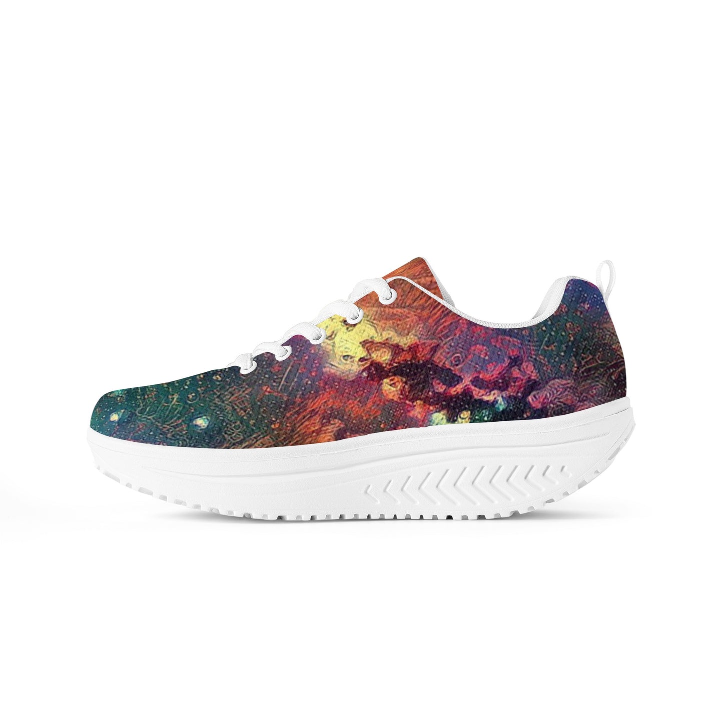 Imagined Mesh Rocking Shoes