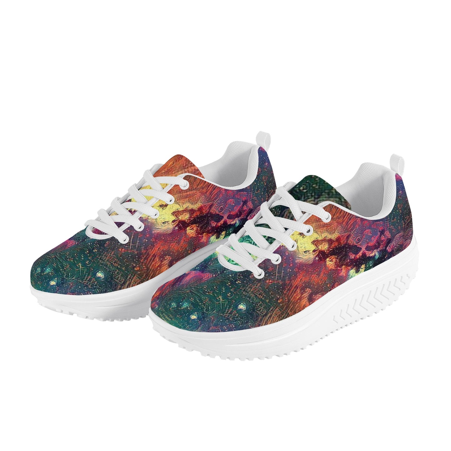 Imagined Mesh Rocking Shoes