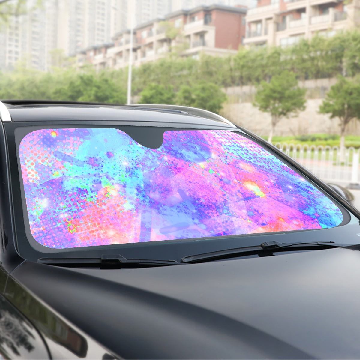 Pastel Skies Windshield Sunshade | 145cm(57.1”)