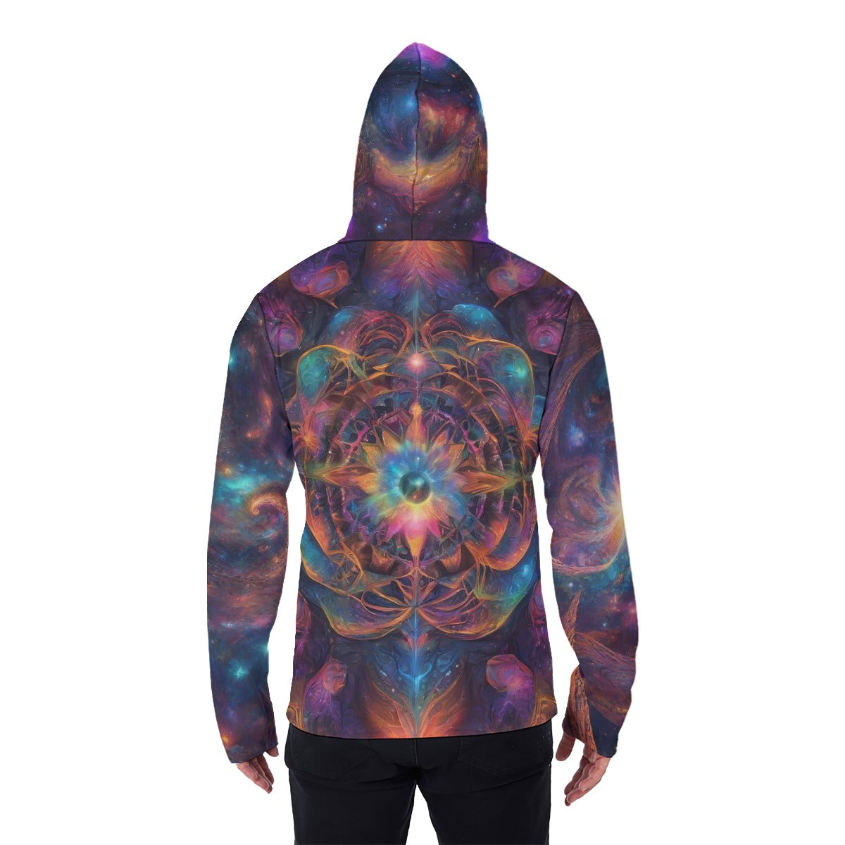 Ascension 2 Men's Pullover Hoodie With Mask