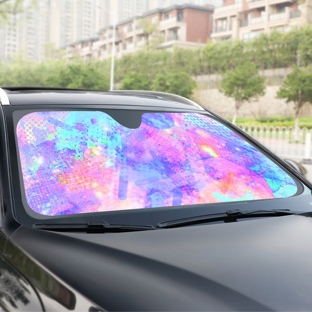 Pastel Skies Windshield Sunshade | 137cm(53.9”)
