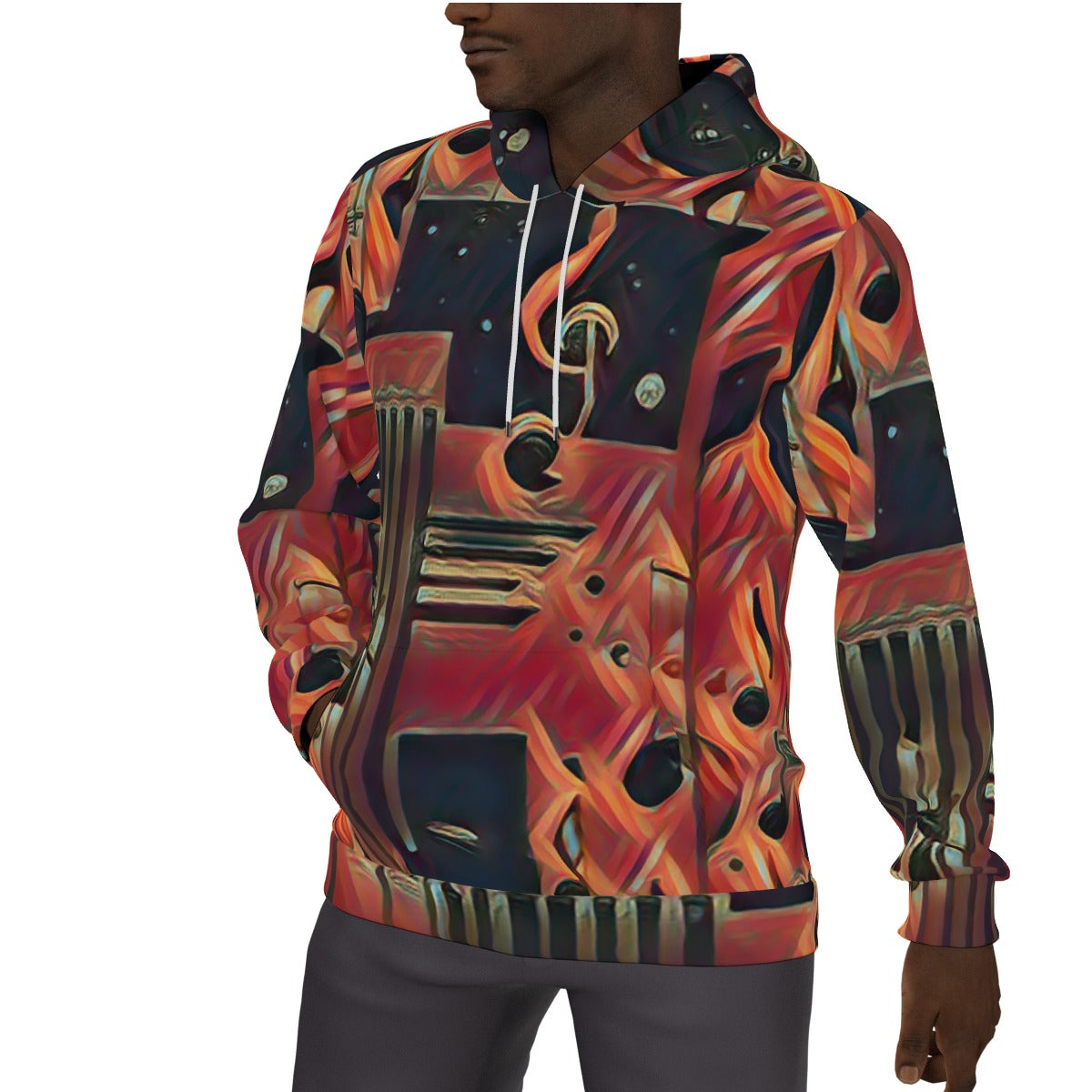 Musical Genius Thick Pullover Hoodie
