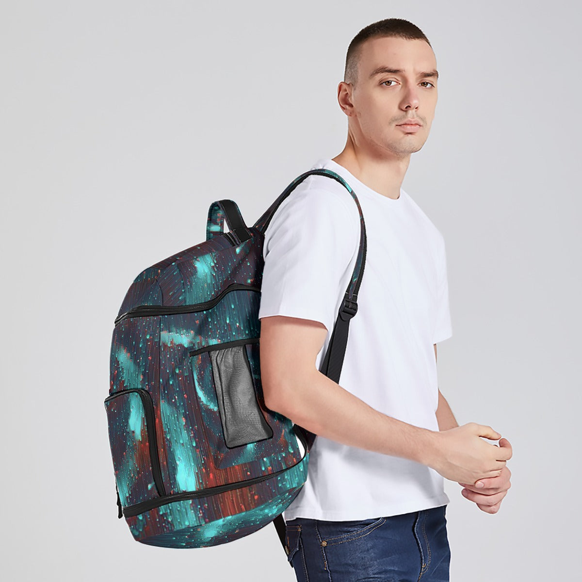 Galactic Whirlpool Multifunctional Backpack