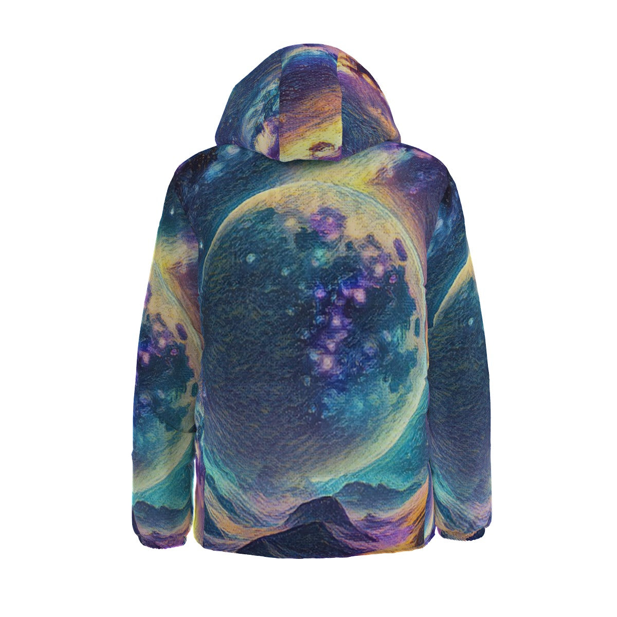 Moonshine Van Gough Unisex Down Jacket