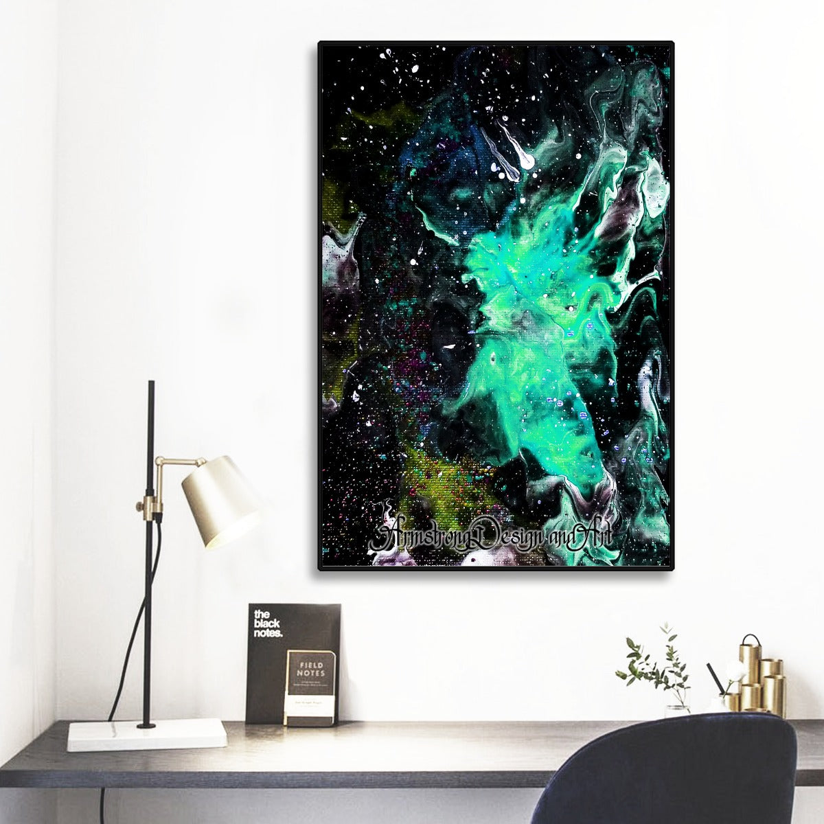 Black Frame Mural