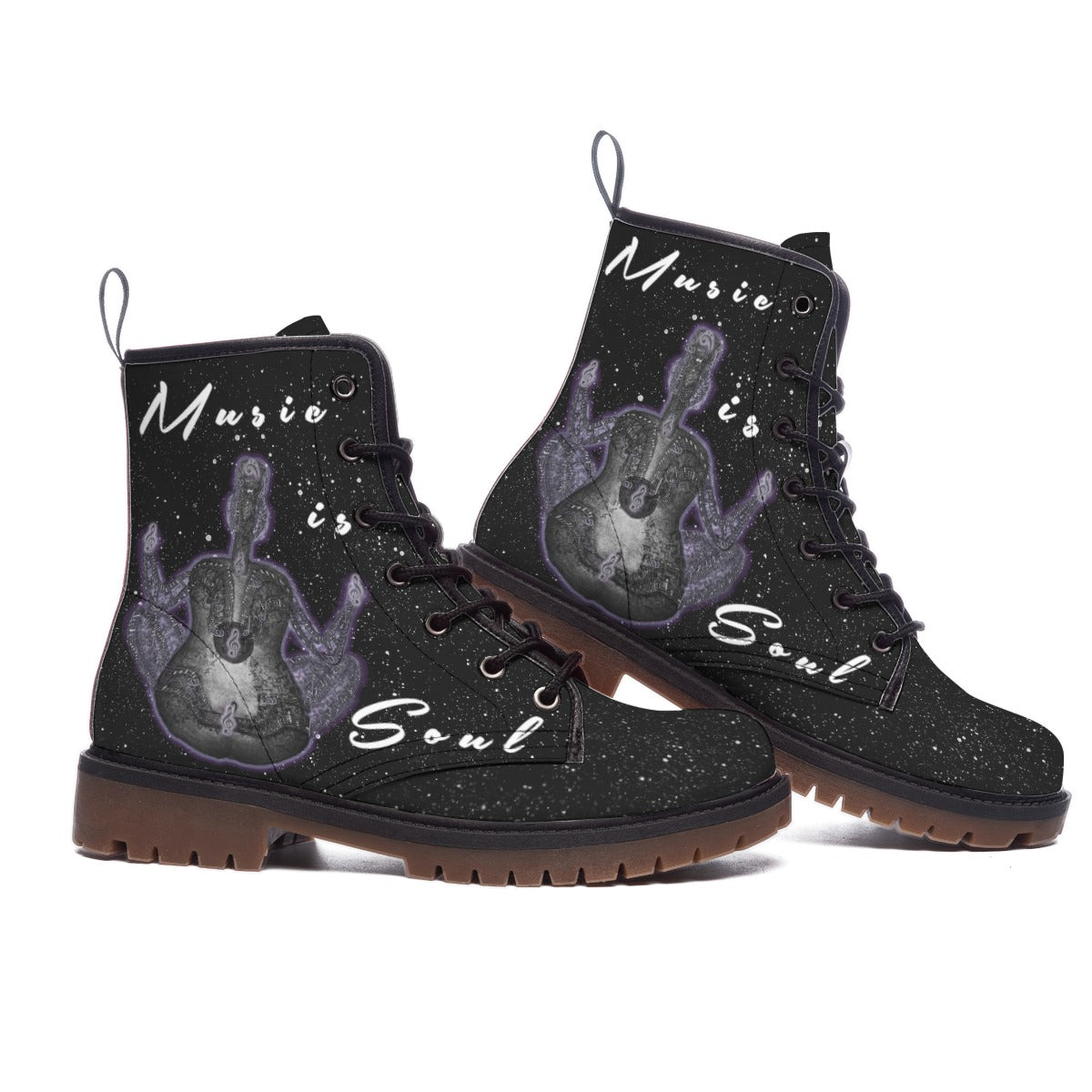 Music is Soul Men's Martin Short Boots