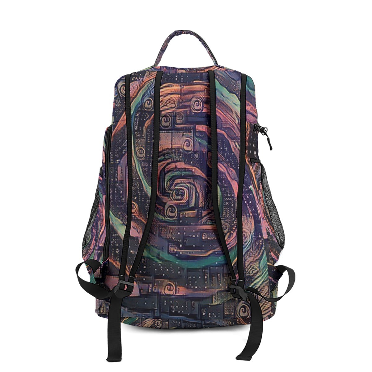 Galactic Whirlpool Multifunctional Backpack