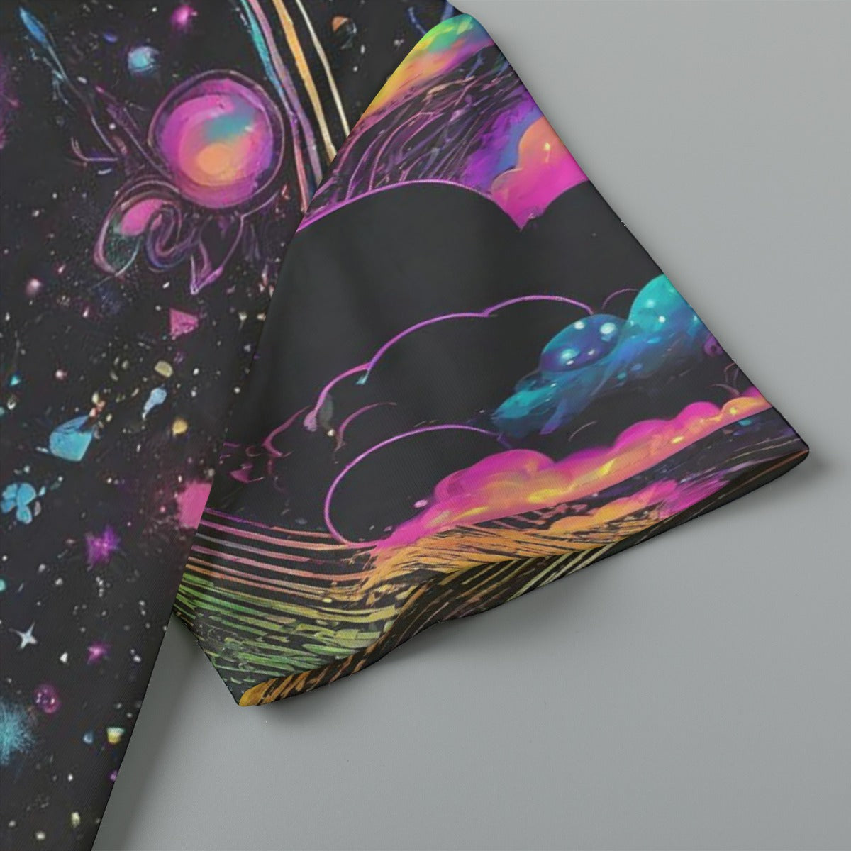 Psychedelic Space Children's Short-Sleeve T-Shirt | 180GSM Cotton