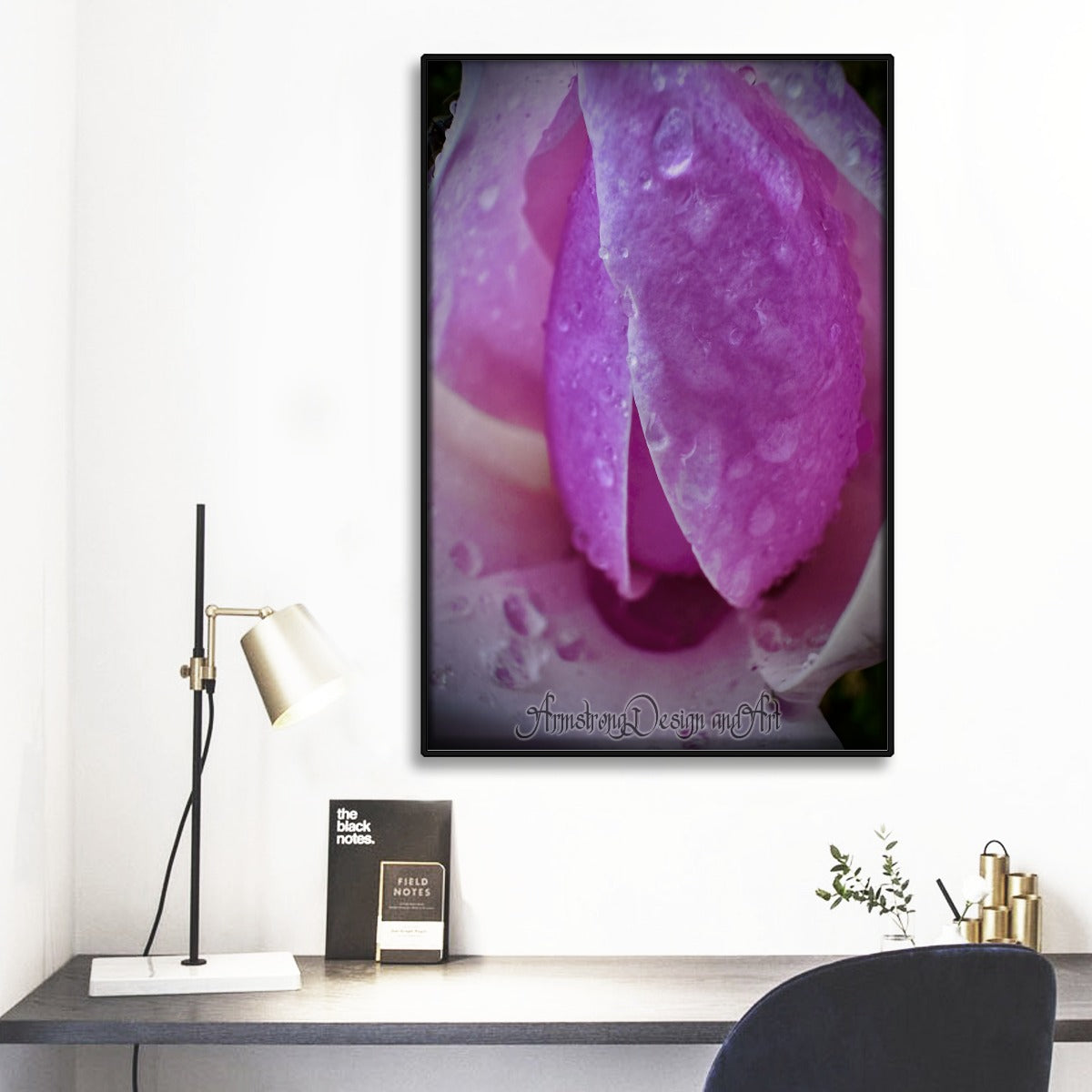 Beauty Black Frame Mural