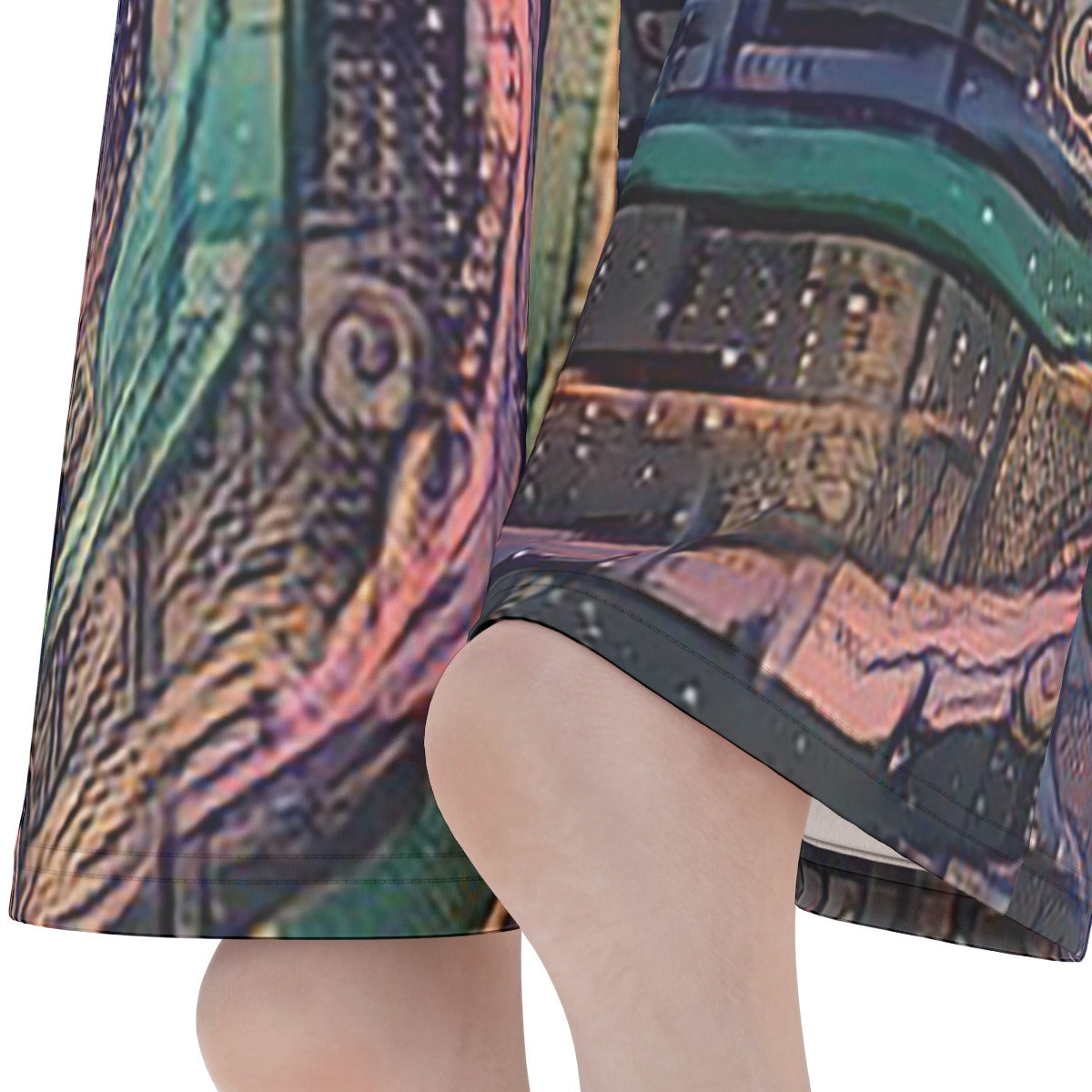 Galactic Whirlpool Women's Flare Yoga Pants