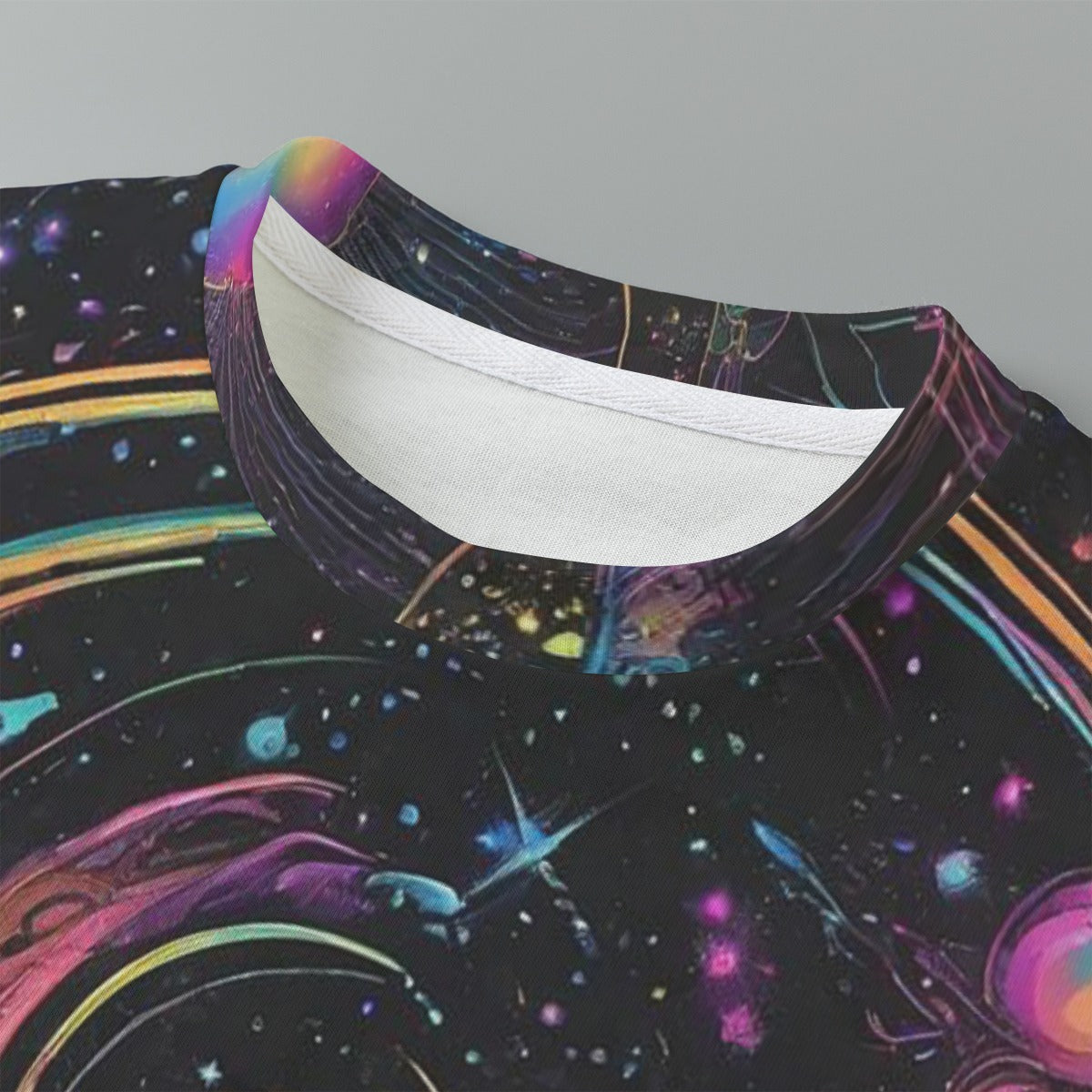 Psychedelic Space Children's Short-Sleeve T-Shirt | 180GSM Cotton