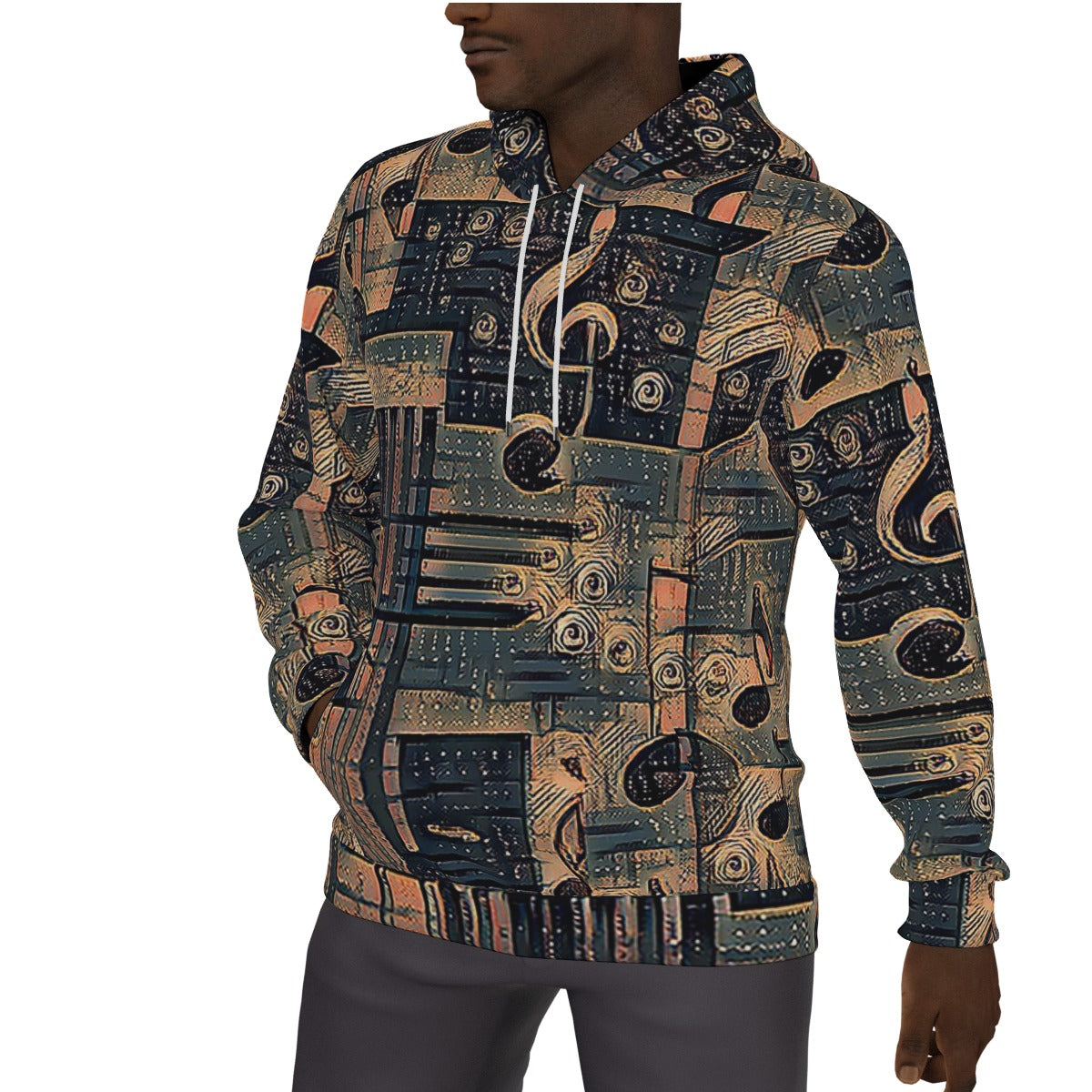 Musical Genius Thick Pullover Hoodie