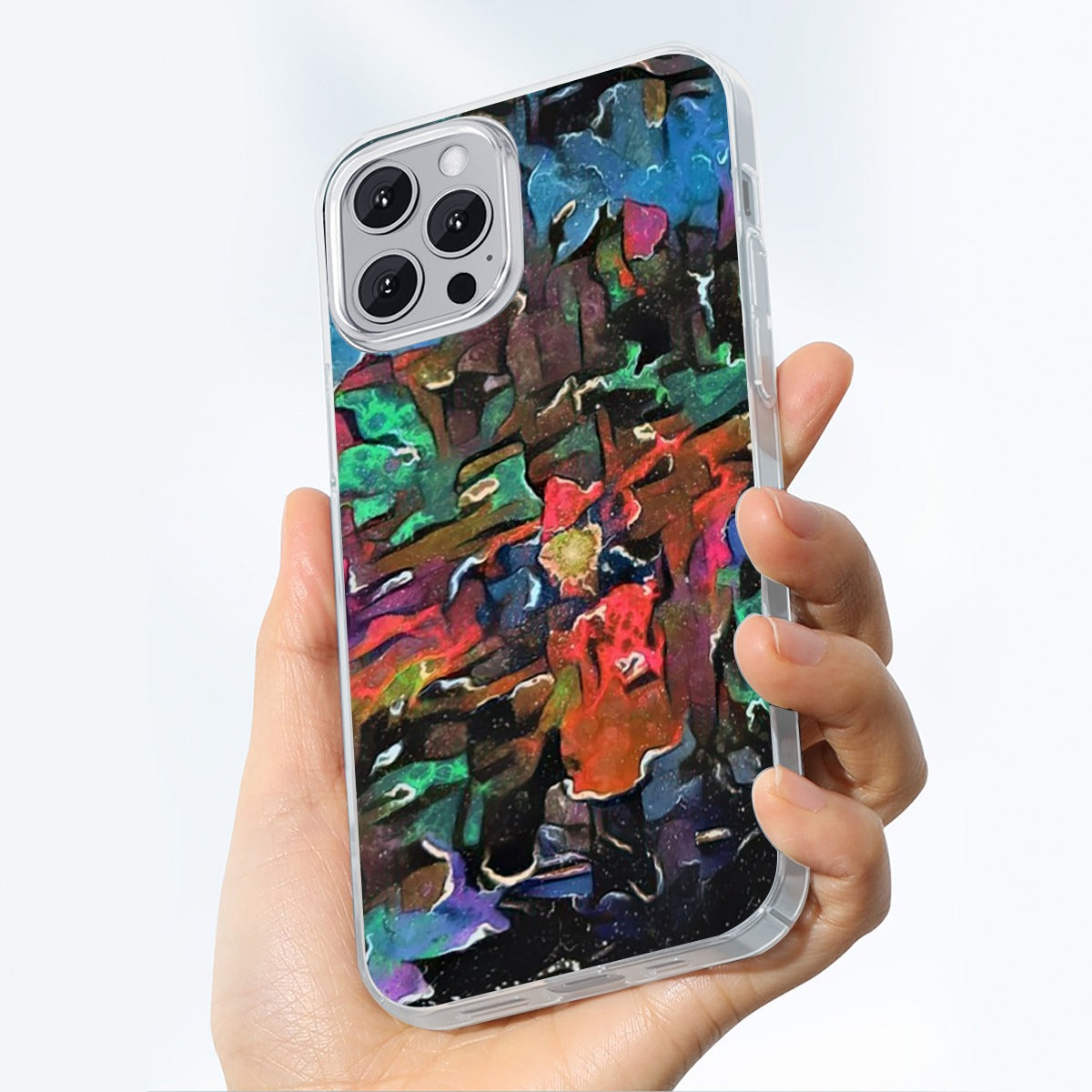 Space Storm iPhone14 Series Mobile Phone Case | TPU