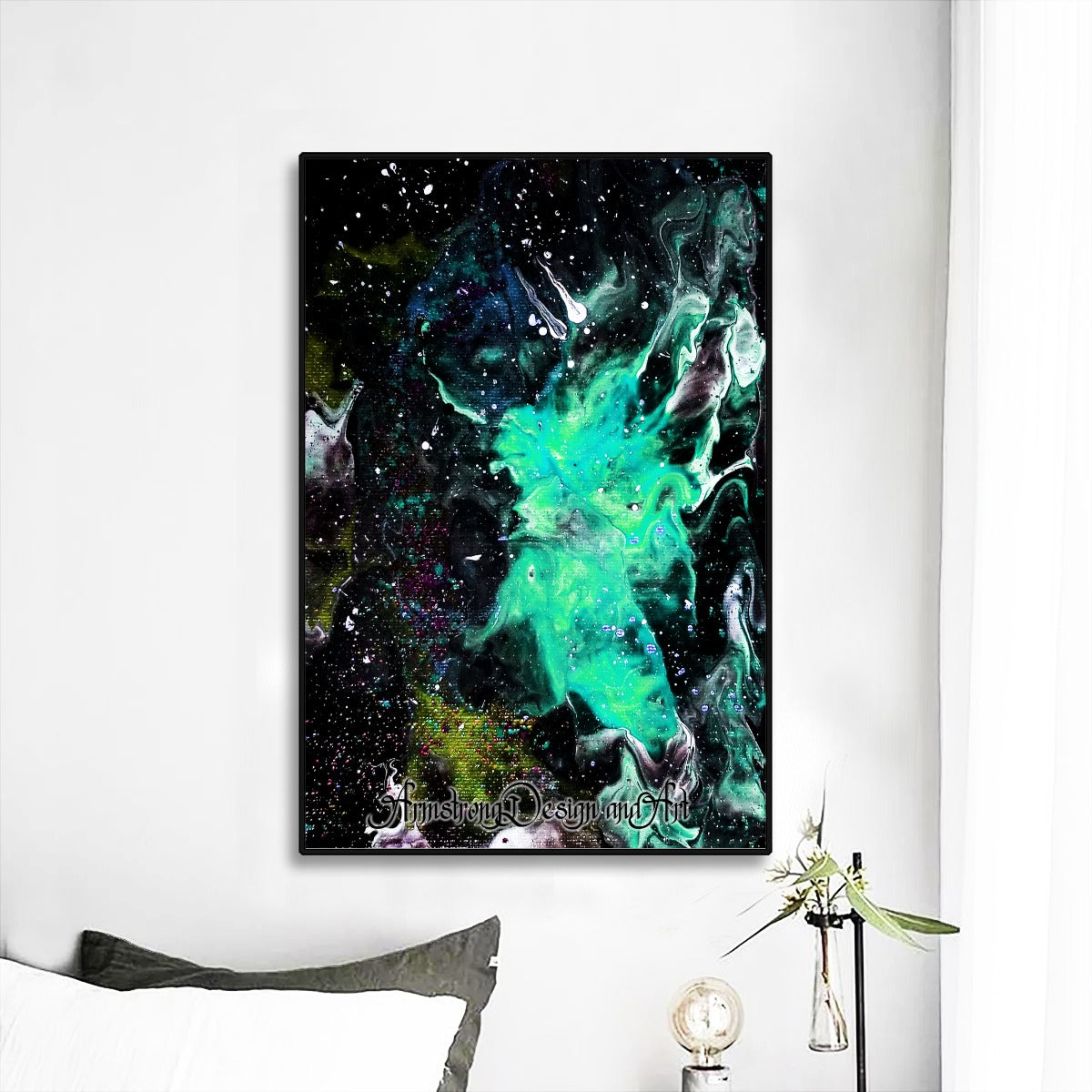 Black Frame Mural