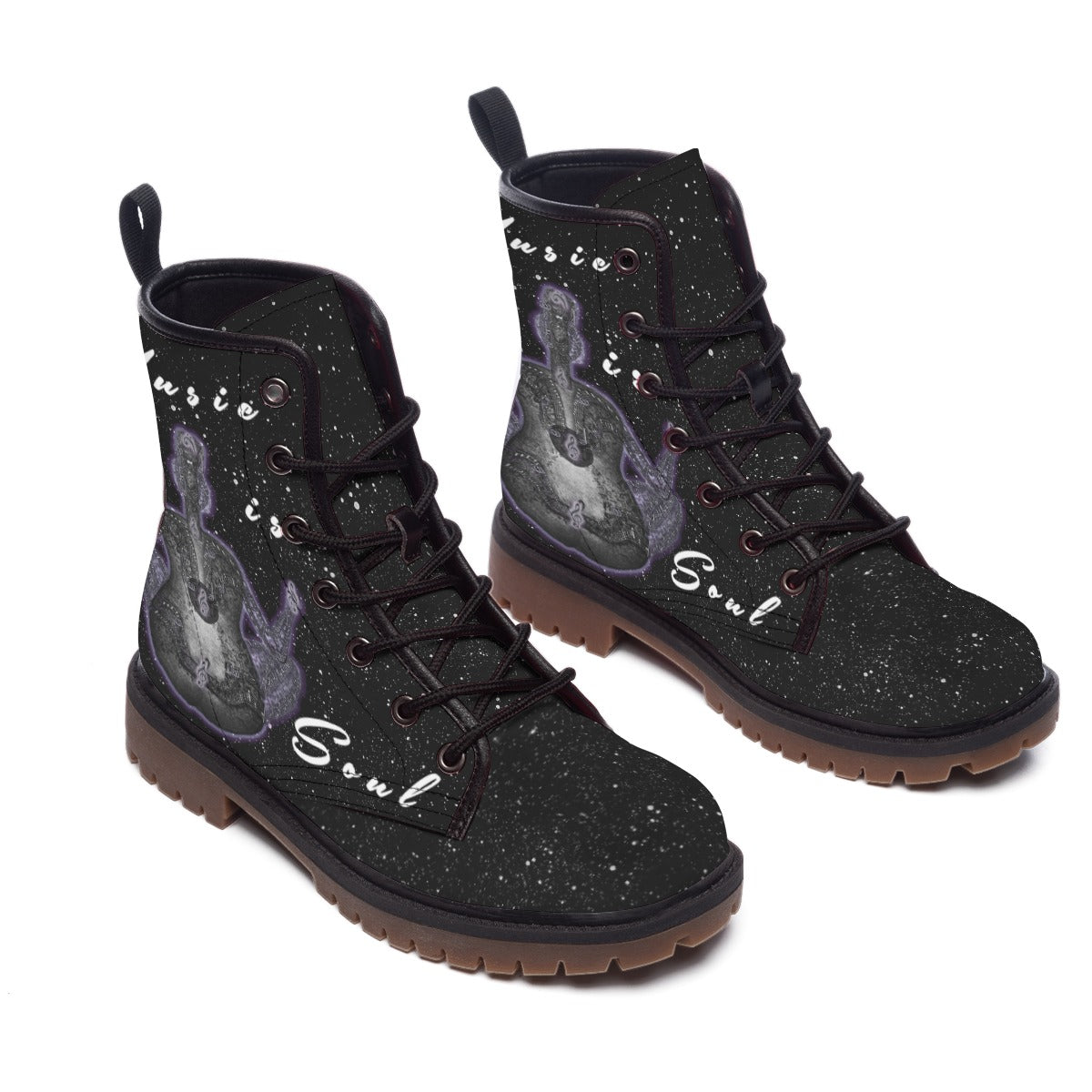 Music is Soul Men's Martin Short Boots