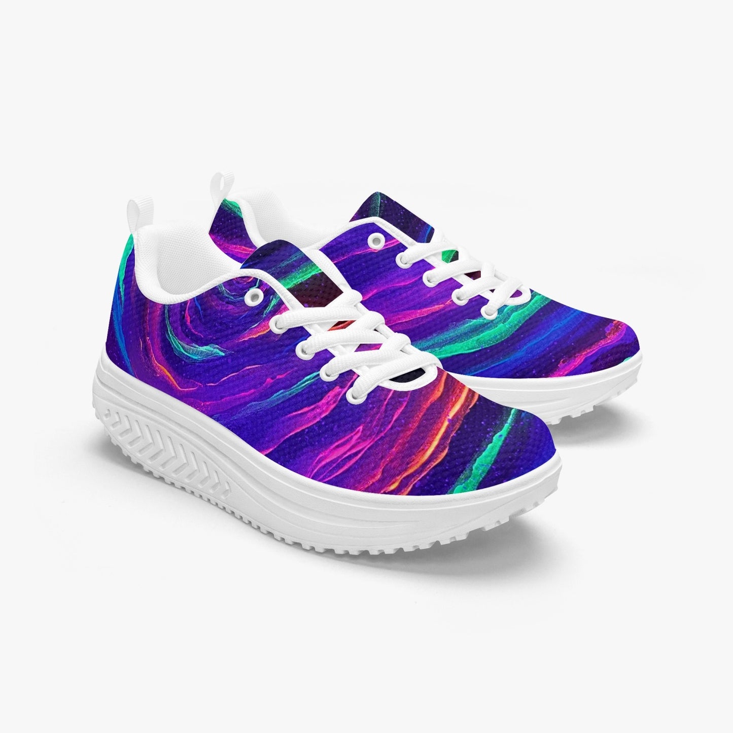 Galactic Rabbit Hole Women’s Mesh Rocking Shoes