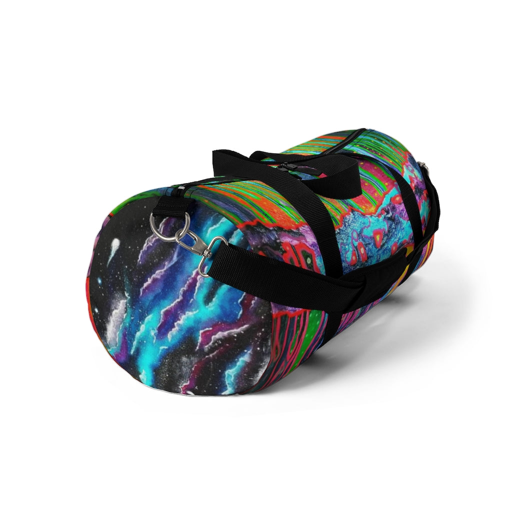 Mystic Cave/ Blue Rip Duffel Bag